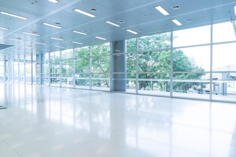 Commercial office floor coatings by Hermetic Coatings