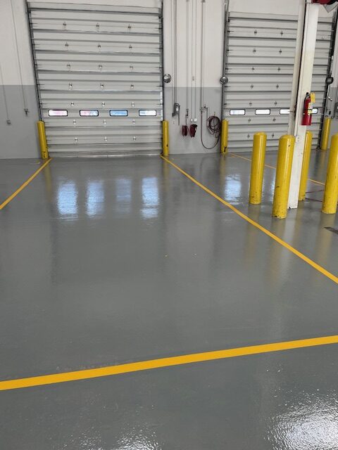 industrial floor coatings for a Utah Business by Hermetic Coatings
