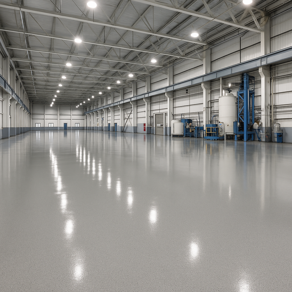 commercial floor coatings Utah winter